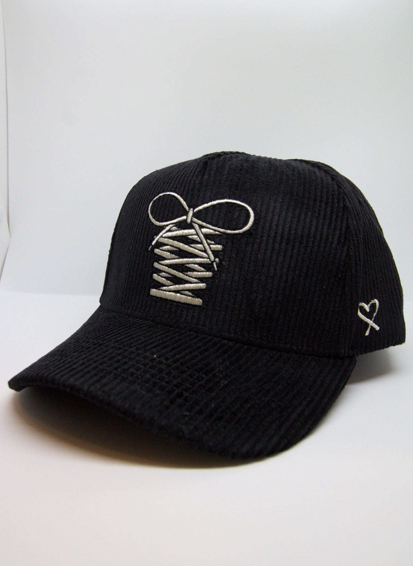 Little Sneakerhead Corduroy Hat - Black