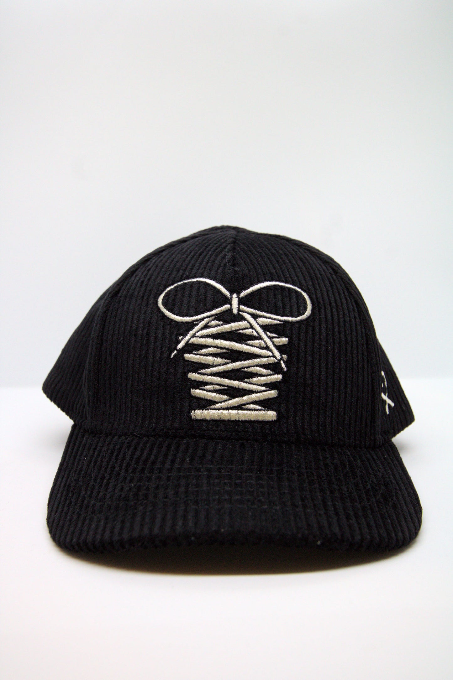 Little Sneakerhead Corduroy Hat - Black