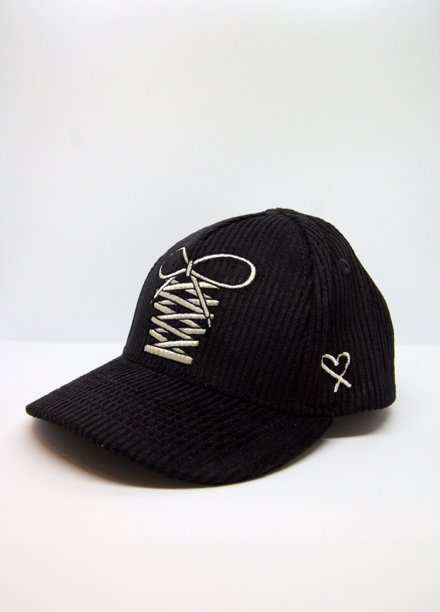 Little Sneakerhead Corduroy Hat - Black